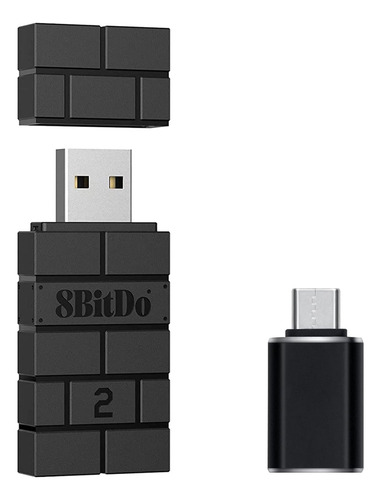 Adaptador Usb 8bitdo Wireless Otg Para Ps5, Switch, Xbox Y M