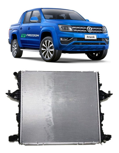 Radiador De Agua Volkswagen Amarok 2.0 Tdi Diesel