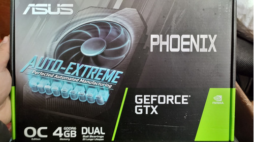 Tarjeta De Video Asus Phoenix Geforce Gtx 1650 Oc 4gb Ddr6