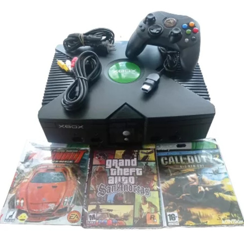 Xbox Clásico Con Juegos Y Emuladores Jalando Al 100% De Todo (Reacondicionado)