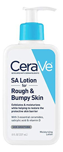 Loción Cerave Sa Para Piel Áspera Y Con Baches 240 Ml Con Vi