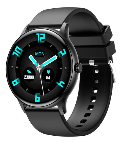 Smartwatch Colmi I10 Silicon Black Con Comando De Voz 