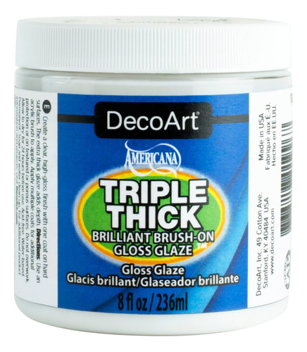 Decoart Tg01-36. Grosor Triple. Esmalte Con Brillo. 8 Oz