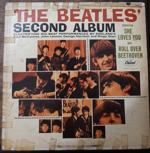 Lp Vinil (g) The Beatles Second Album 1a. Ed. Usa 1964 Mono