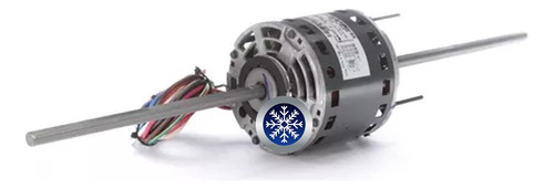 Motor 2 Ejes Fancoil 3/4hp 1075rpm 3velc Eje1/2   Us. Motors