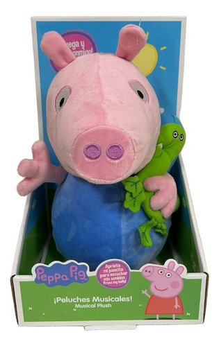 Peluche Peppa Pig Musical Con Sonido 30cm Hasbro