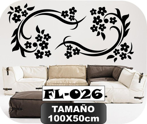 Vinilos Decorativos Florales Y Mariposas Para Pared