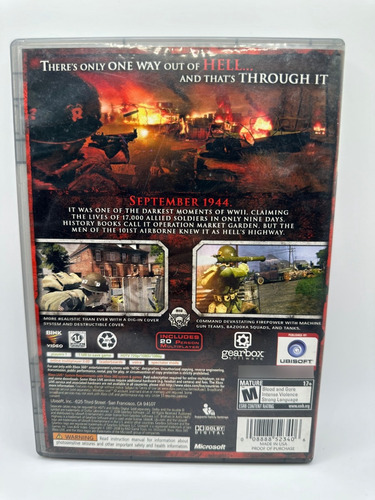 Brothers In Arms: Hell's Highway - Xbox 360 (Reacondicionado)