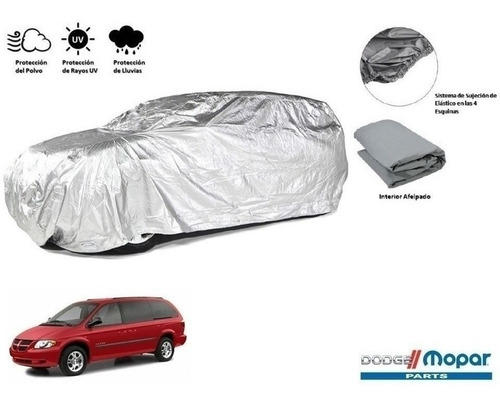 Cubierta Funda  Afelpada Dodge Caravan 3.3l 2003