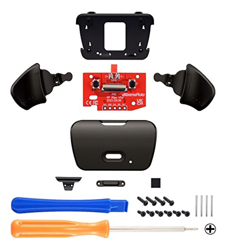 Pack Botones Metlicos Negros Para Ps5 - K1 K2 & Pcb
