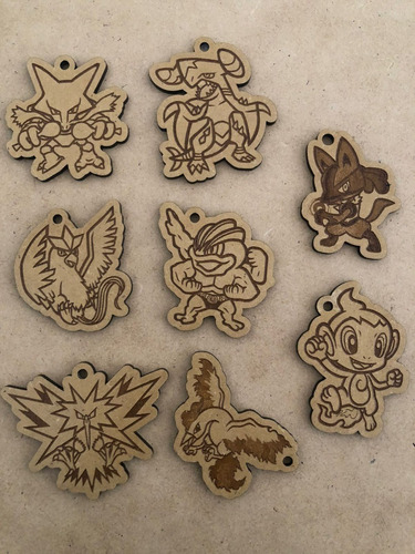 Imagen 7 de 10 de 4 Unidades - Llavero Pokémon