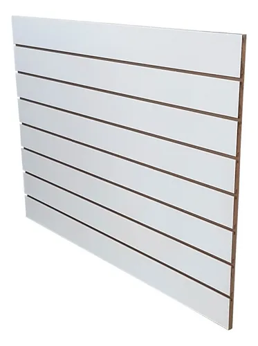 Panel Ranurado Melamina 18mm 2,60mtsx1,83mts - Placa Entera