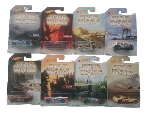 Hot Wheels, Set Star Wars (8 Entregas)