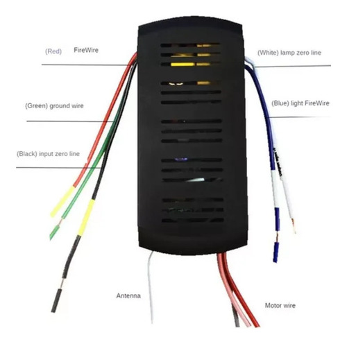 Kit De Control Remoto Para Ventilador De Techo Con Conversió