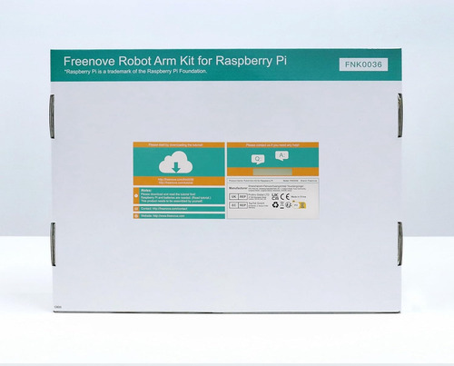Kit De Brazo Robot Para Raspberry Pi 4 B 3 B B A, Motor Paso
