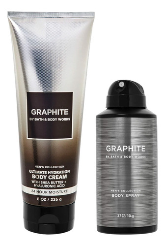 Graphite Spray Y Crema Para Caballero Bath & Body Works