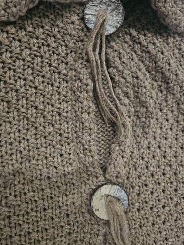 Sueter De Punto E Lana Alpaca Y Merino (Usado)