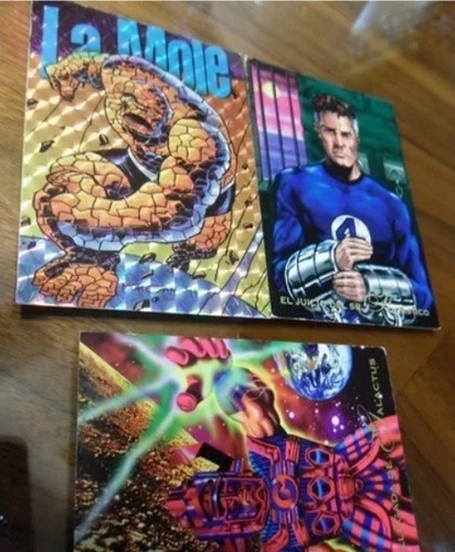 Cuatro Fantásticos Y Prisma La Mole Marvel 1994