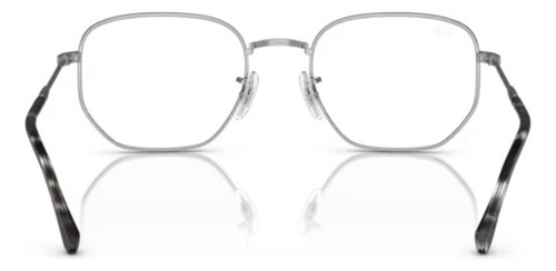 Armação - Ray-ban - Rb6496l 2502 53 Cor Chumbo