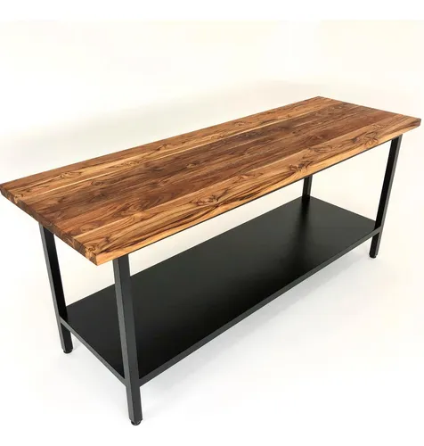 Meson De Trabajo Metal Madera