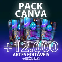 Comprar Pack Canva Editável +12.000 Artes + Bônus