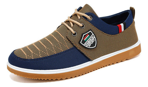 Zapato Deporte Hombre Zapatos Lona Transpirables Y Cómodos D
