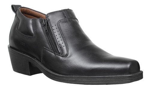 Bota Masculina Preta Bico Quadrado Agabê 31606