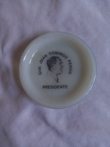  Platito Souvenir Juan Domingo Peron Presidente