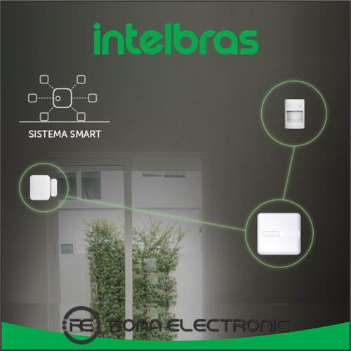 Kit De Alarma Ip Hibrida Intelbras Con Sensores Inalambricos