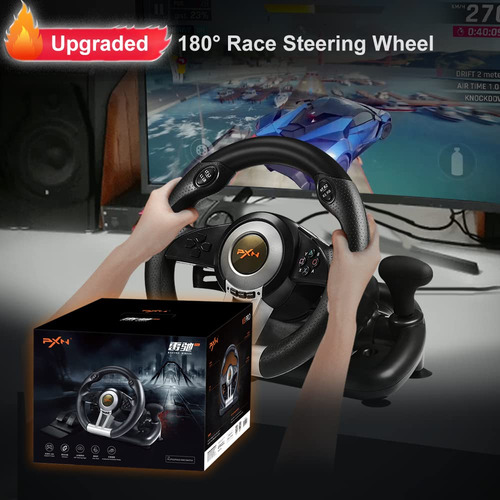 Volante De Carreras Pxn V3 Pro Con Pedales Para Xbox One, Xb