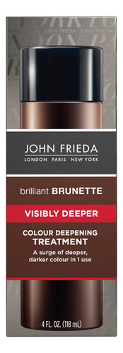 John Frieda Brilliant Brunette - Tratamiento De Profundidad.