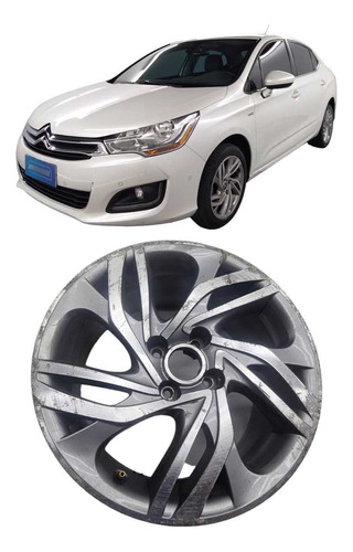 Roda Citoen C4 Lounge Aro 17 4x108 2014/2019