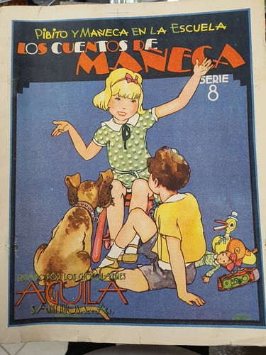 Antiguo Libro De 1940- Los Cuentos De Mañeca-aguila Saint-