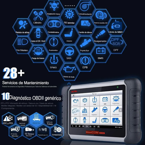 Scanner Diagnóstico De Sistema Completo Autel Mk808z-bt