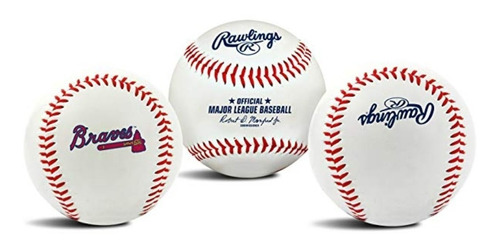 Pelota Beisbol Rawlings Oficial Mlb Atlanta Braves !!!