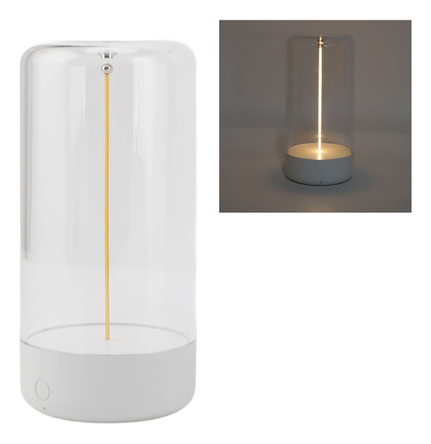 Mesa Minimalista, Inalámbrica, Recargable, Táctil