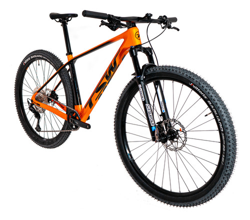 Bicicleta Tsw Evo Quest Deore Orange Rocket Sr 2024/25 12v