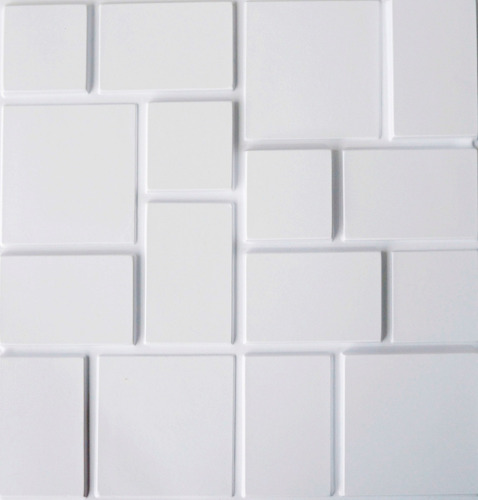 Imagem 6 de 10 de Revestimento 3d Placa De Poliestireno Plastico Decoracao 8m²