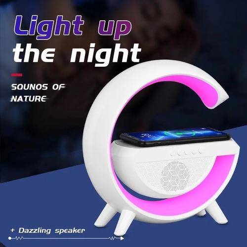 Lámpara De Mesa Con Bocina Bluetooth Inteligente Atmosphere