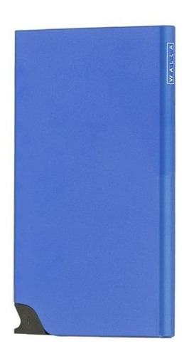 Imagen 3 de 10 de Tarjetero Card Slider Walla Wallets Marino - Proteccion Rfid