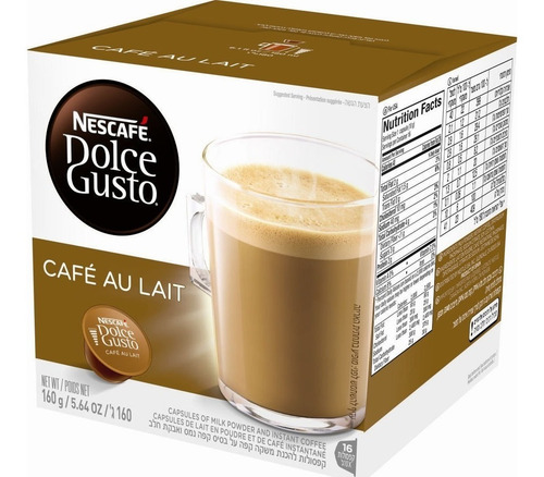 Kit 06 Caixas Nescafé Dolce Gusto Sabores Descrição