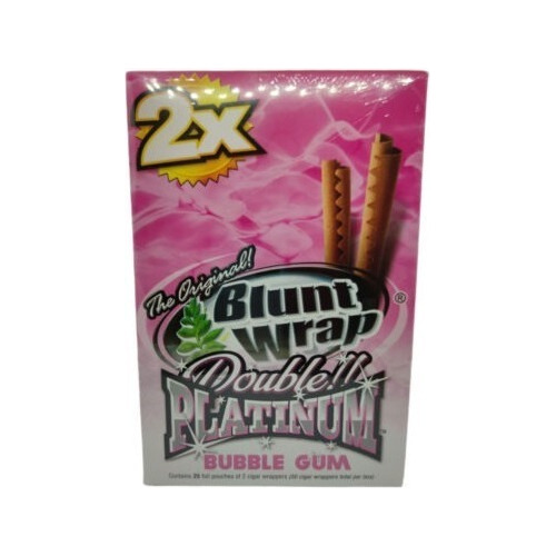 Blunt Wrap X25 Sabor Bubble Gum Platinum