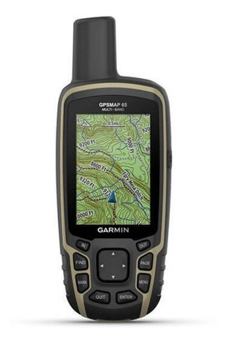 Gps Portátil Garmin Map 65 Mapa Rodoviário Topográfico