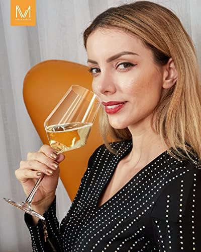 Juego De 4 Copas De Vino Tinto, Copas De Vino De Cristal Pre