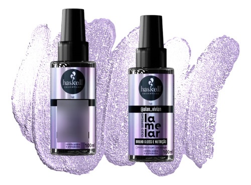 Haskell Óleo Supremo Lamelar Brilho Gloss E Nutrição- 100ml