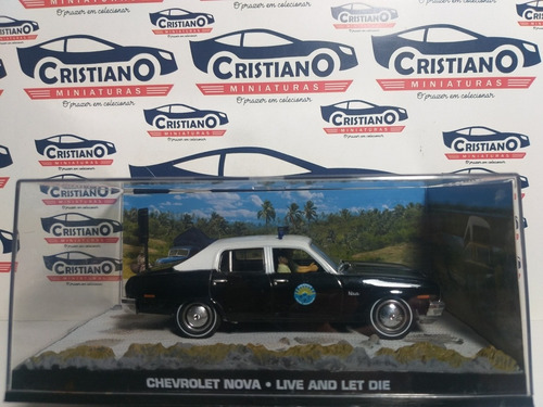 Chevrolet Nova Ed. 42, Coleção James Bond. Escala 1/43