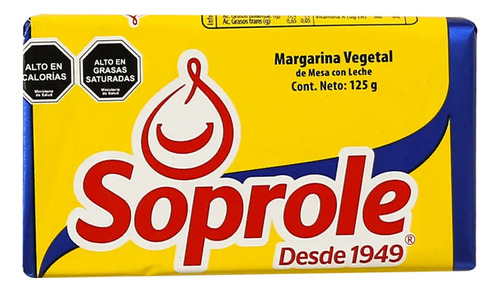 Margarina Pan Soprole 125 Gr  (1uni) Super