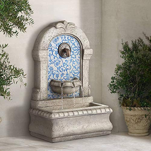 Manhasset Modern Outdoor Floor Water Fountain Stone Classic 