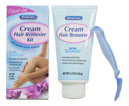 Cream Hair Remover Kit Xtra Care Blande Hree Original 