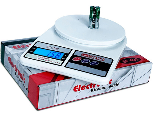Imagen 3 de 4 de Balanza Gramera Báscula Pesa Digital Capacidad 7000g + Pilas